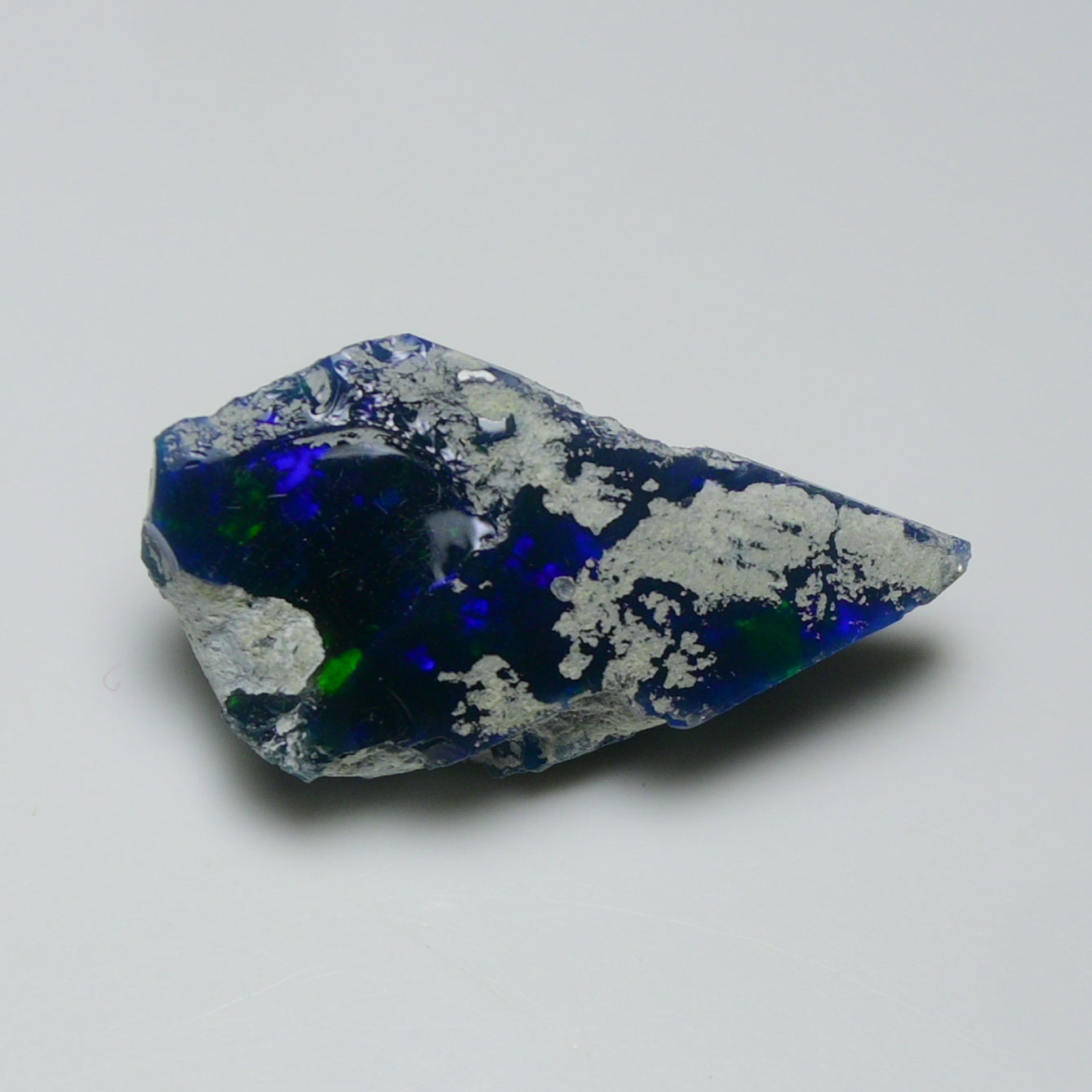 Black Opal 18.20 Carats | Natural Black Ethiopian Opal Rough - Ready for Cutting & Jewelry!
