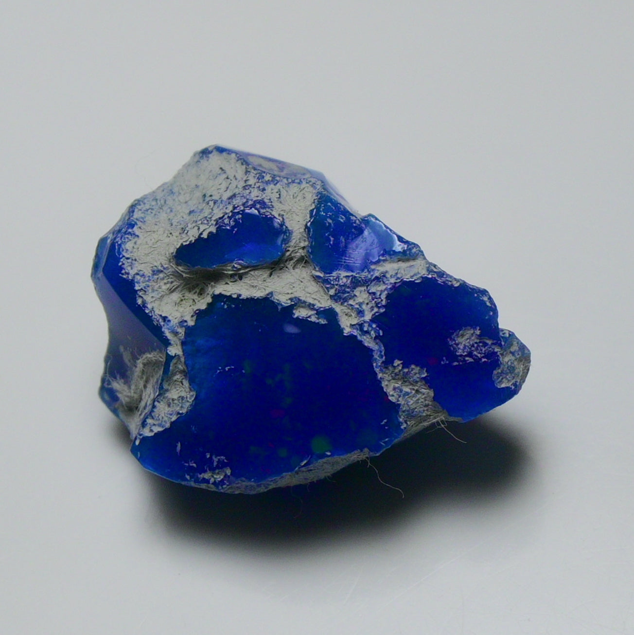 Rare Blue Opal 18.20 Carats | Natural Blue Ethiopian Opal Rough - Ready for Cutting & Jewelry!