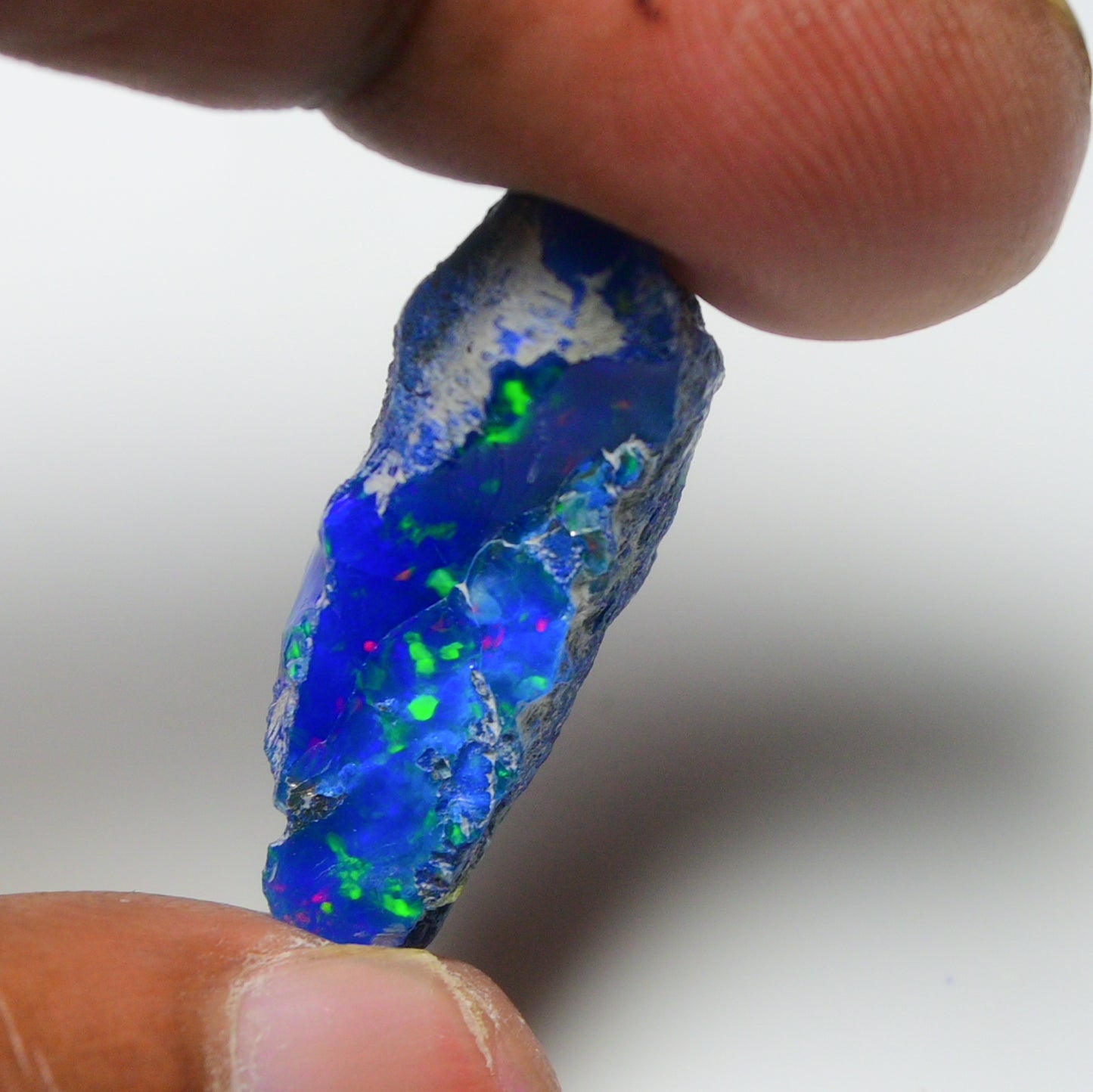 Rare Blue Opal 14.60 Carats | Natural Blue Ethiopian Opal Rough - Ready for Cutting & Jewelry!