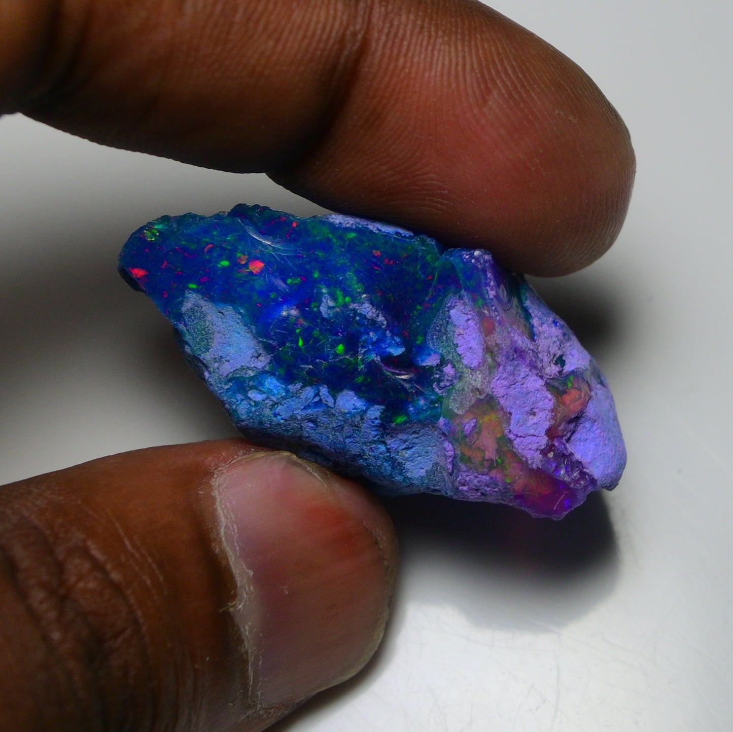 Very Rare Bi-Color Opal Rough 41.20 Cts Natural Ethiopian Opal Raw Jewelry Grade