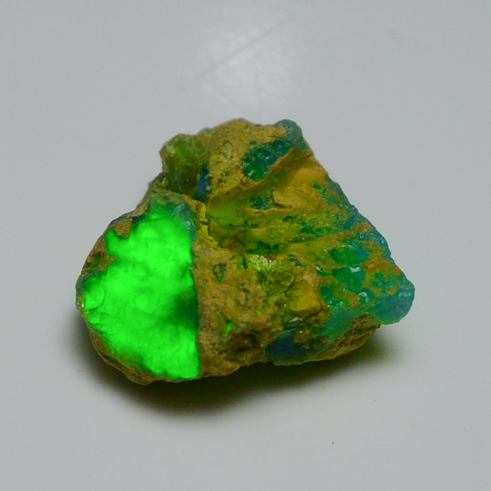 Rare Green Opal 8.75 Carats | Natural Green Ethiopian Opal Rough - Ready for Cutting & Jewelry!