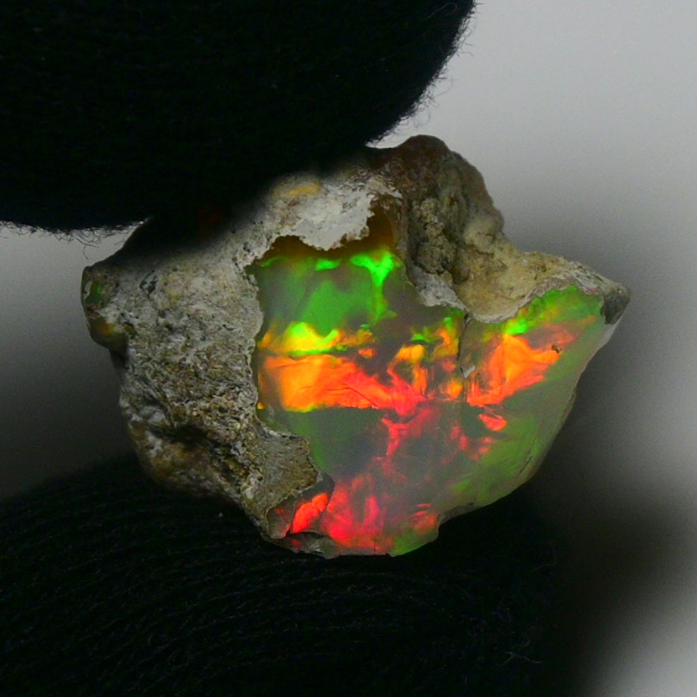 White Opal 21.25 Carats | Natural White Ethiopian Opal Rough - Ready for Cutting & Jewelry!