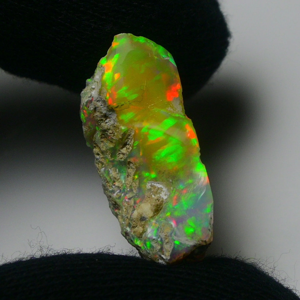 White Opal 16.00 Carats | Natural White Ethiopian Opal Rough - Ready for Cutting & Jewelry!