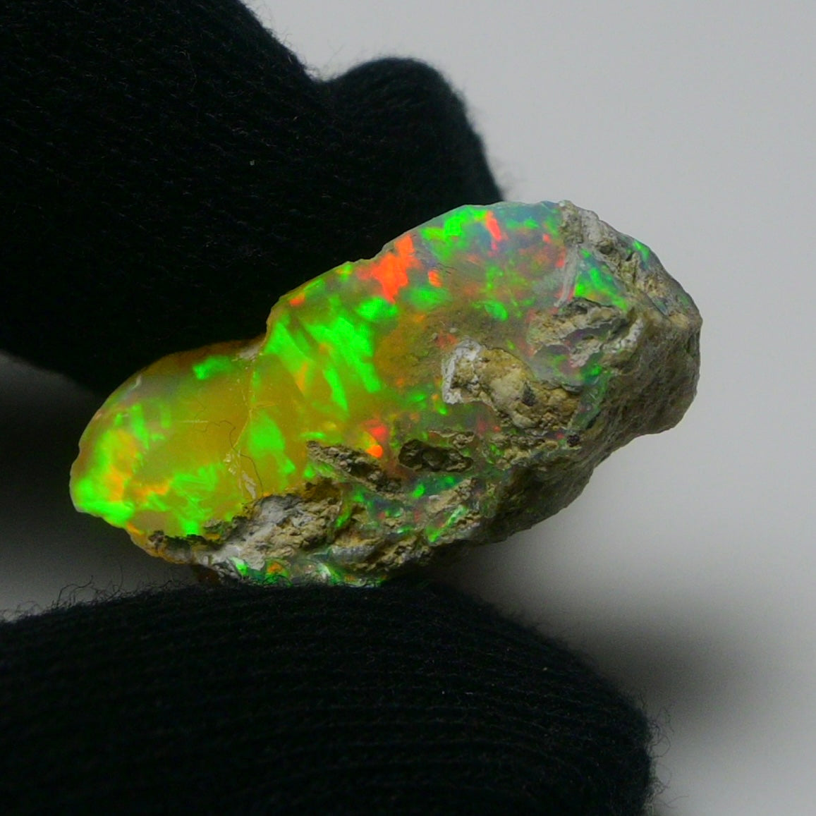 White Opal 16.00 Carats | Natural White Ethiopian Opal Rough - Ready for Cutting & Jewelry!