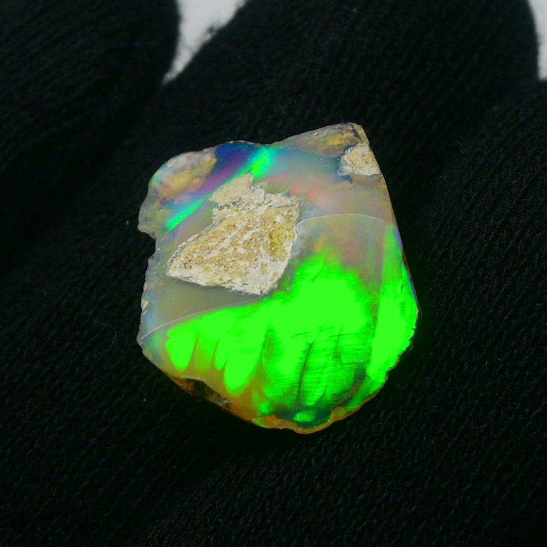 White Opal 7.90 Carats | Natural White Ethiopian Opal Rough - Ready for Cutting & Jewelry!