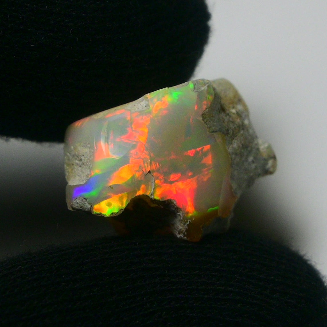 White Opal 21.25 Carats | Natural White Ethiopian Opal Rough - Ready for Cutting & Jewelry!