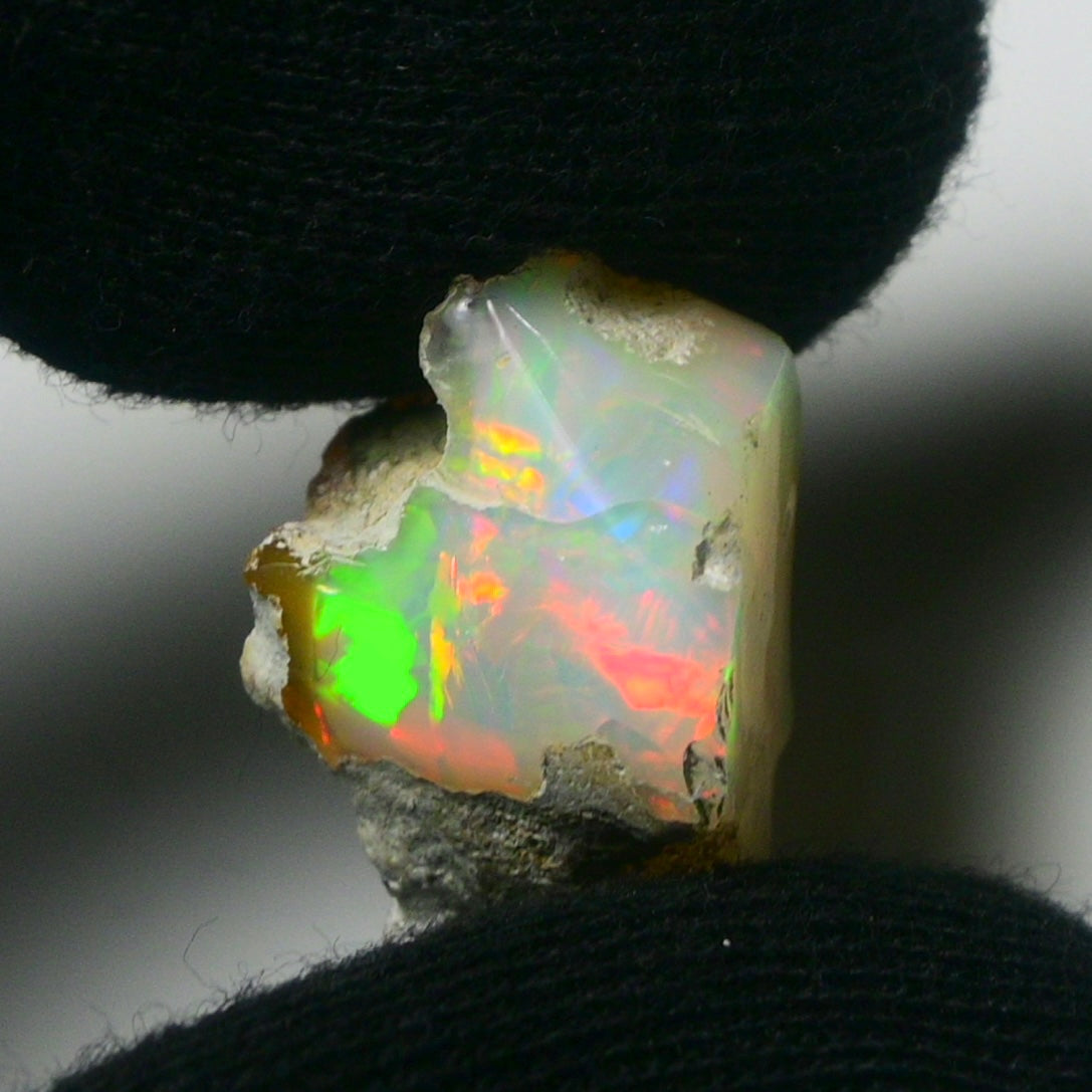 White Opal 21.25 Carats | Natural White Ethiopian Opal Rough - Ready for Cutting & Jewelry!