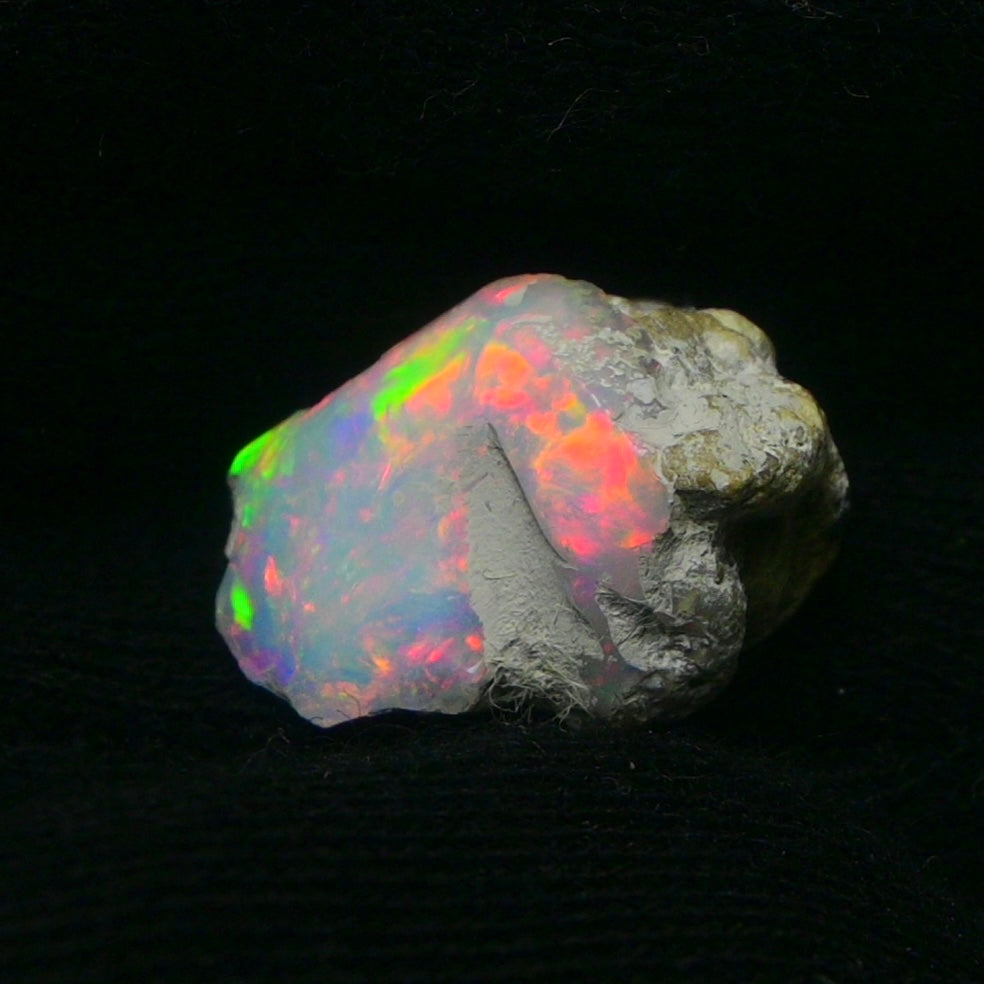 White Opal 8.15 Carats | Natural White Ethiopian Opal Rough - Ready for Cutting & Jewelry!