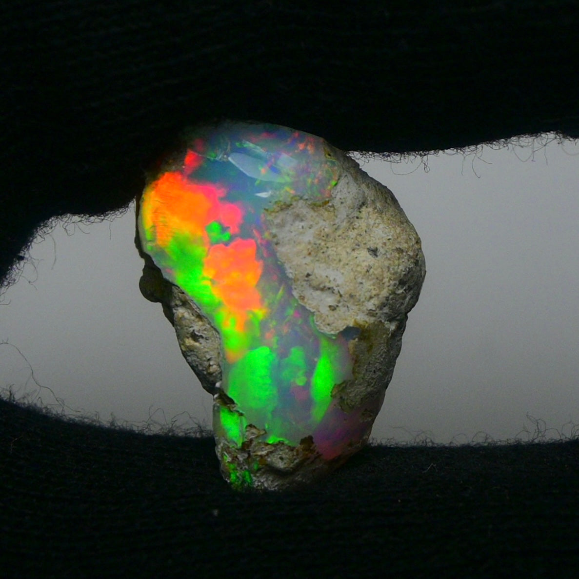 White Opal 11.45 Carats | Natural White Ethiopian Opal Rough - Ready for Cutting & Jewelry!