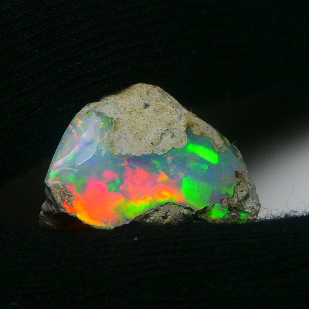 White Opal 11.45 Carats | Natural White Ethiopian Opal Rough - Ready for Cutting & Jewelry!