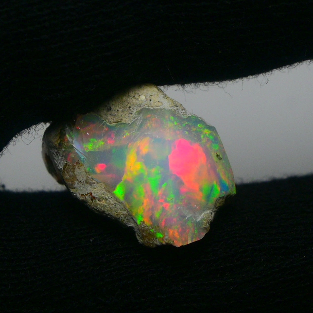 White Opal 11.45 Carats | Natural White Ethiopian Opal Rough - Ready for Cutting & Jewelry!