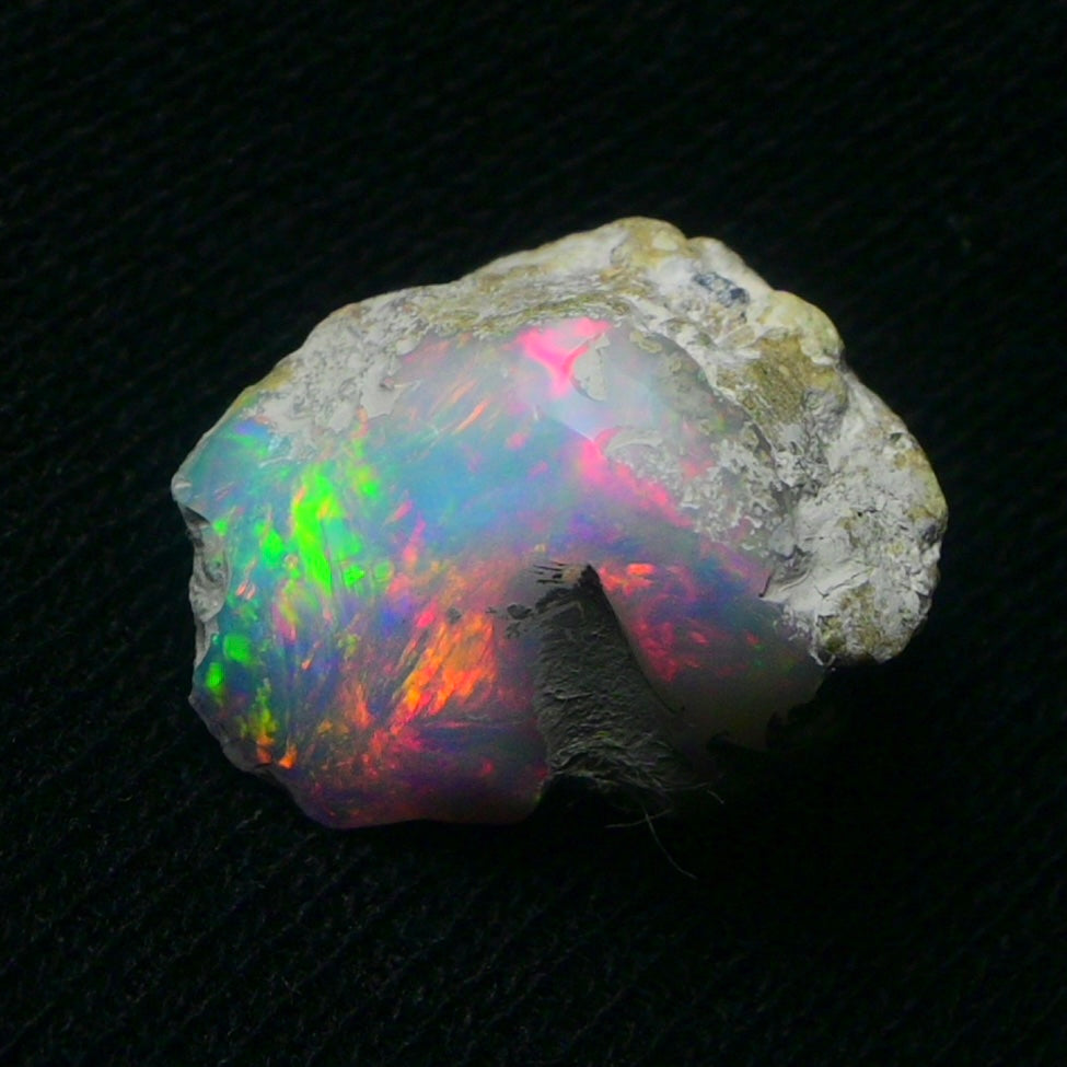 White Opal 8.15 Carats | Natural White Ethiopian Opal Rough - Ready for Cutting & Jewelry!