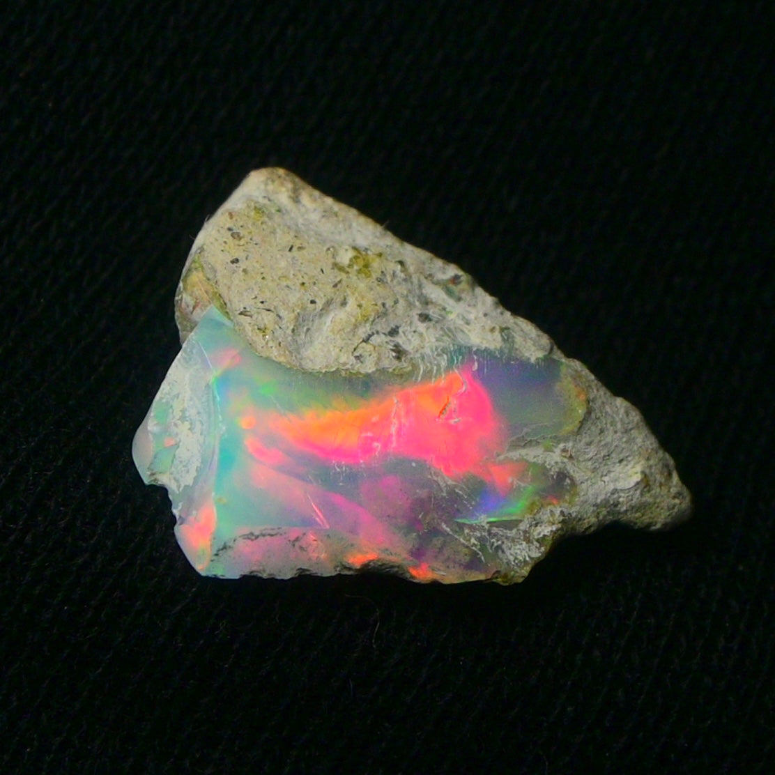 White Opal 7.30 Carats | Natural White Ethiopian Opal Rough - Ready for Cutting & Jewelry!