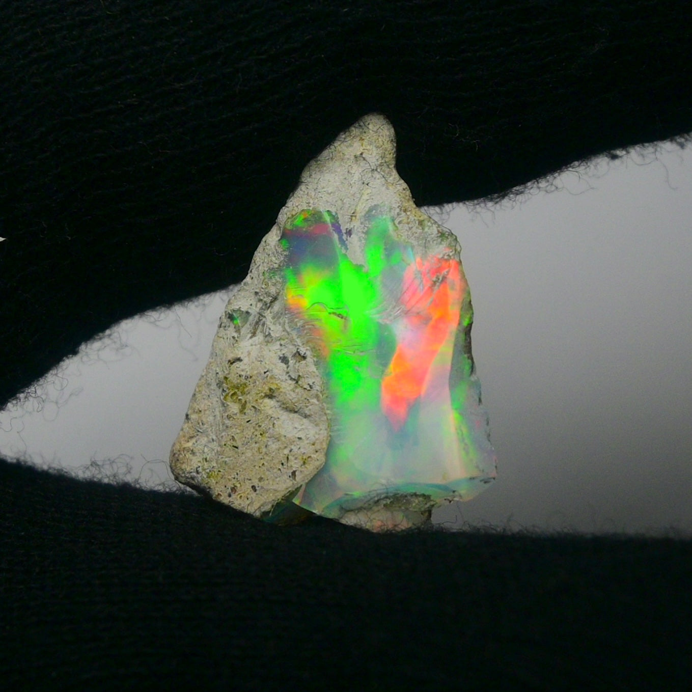 White Opal 7.30 Carats | Natural White Ethiopian Opal Rough - Ready for Cutting & Jewelry!