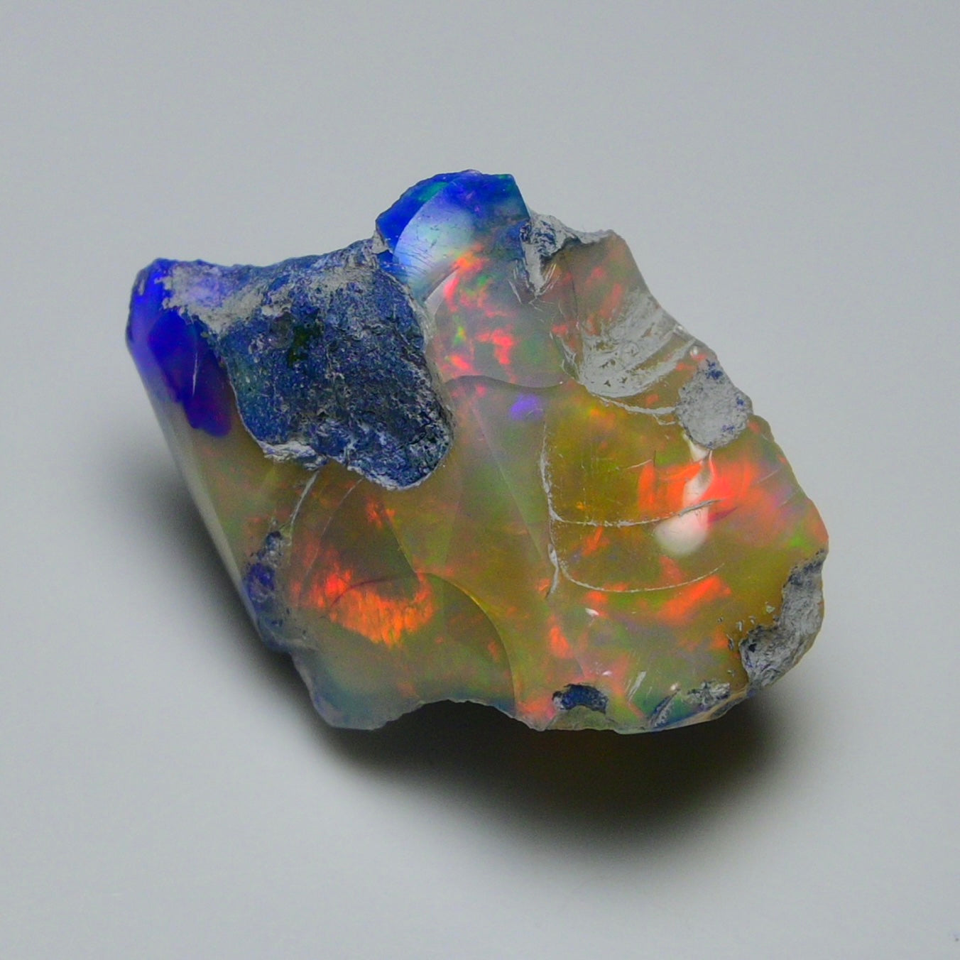 Rare Black Opal 34.35 Carats | Natural Black Ethiopian Opal Rough - Ready for Cutting & Jewelry!