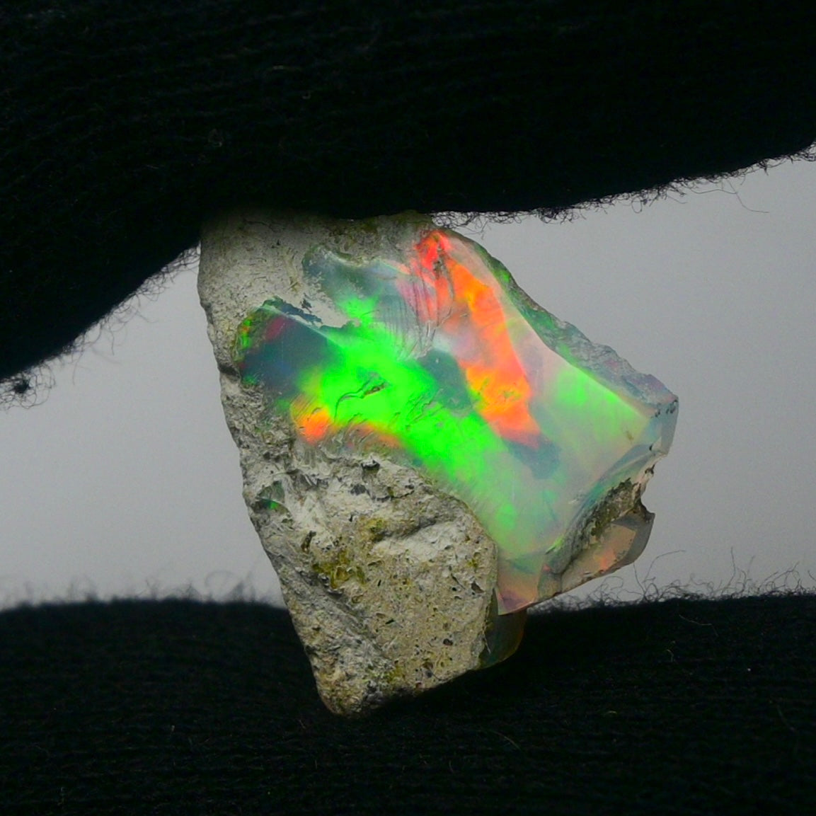 White Opal 7.30 Carats | Natural White Ethiopian Opal Rough - Ready for Cutting & Jewelry!
