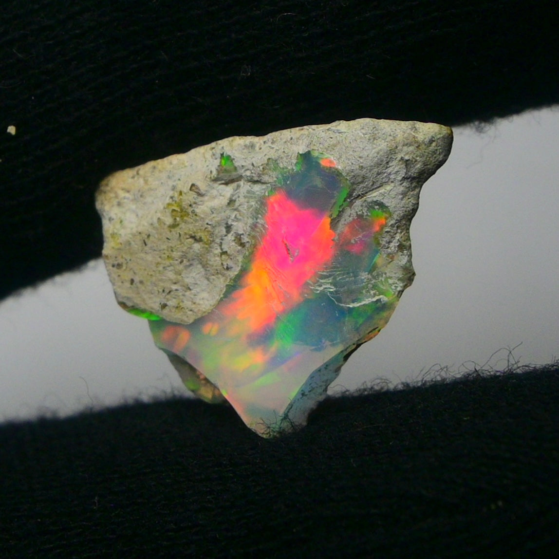 White Opal 7.30 Carats | Natural White Ethiopian Opal Rough - Ready for Cutting & Jewelry!