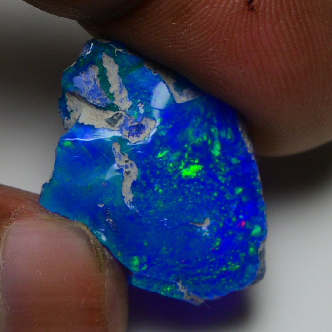 Rare Blue Opal 11.70 Carats | Natural Blue Ethiopian Opal Rough - Ready for Cutting & Jewelry!