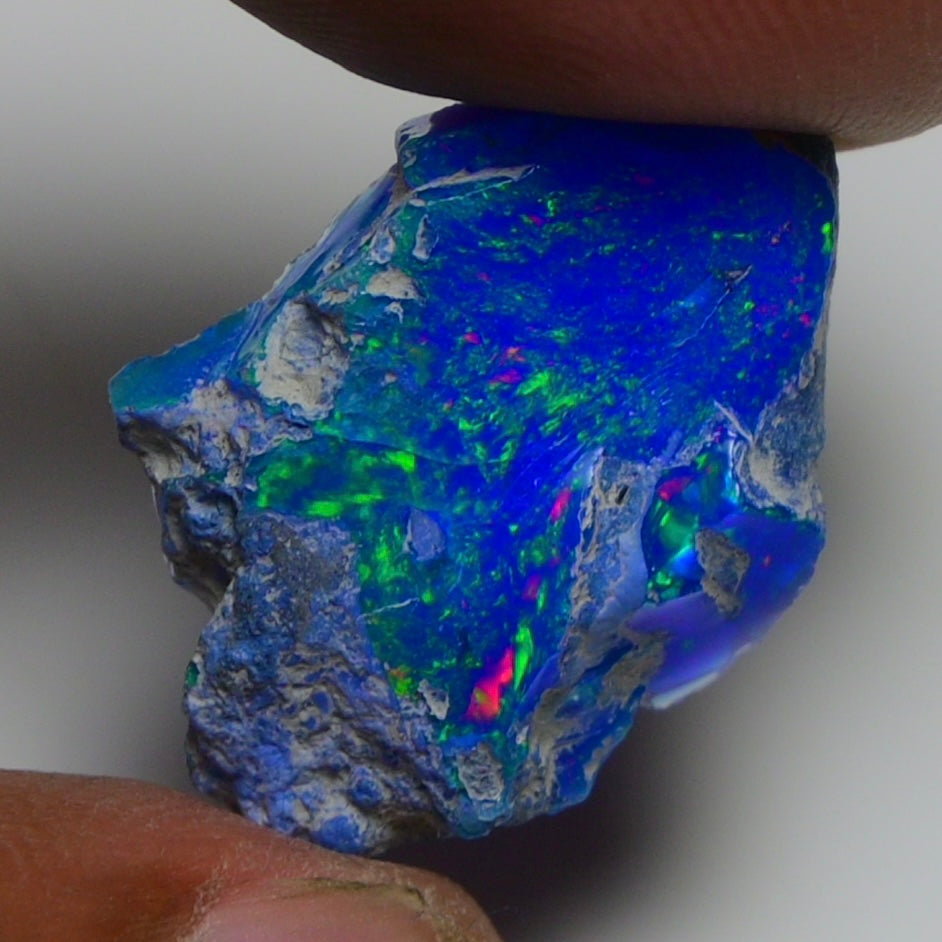 Rare Blue Opal 11.70 Carats | Natural Blue Ethiopian Opal Rough - Ready for Cutting & Jewelry!