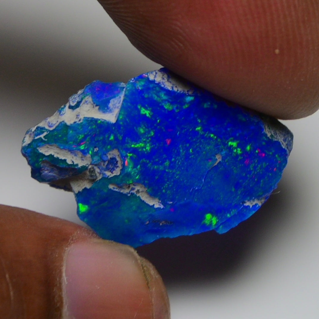 Rare Blue Opal 11.70 Carats | Natural Blue Ethiopian Opal Rough - Ready for Cutting & Jewelry!