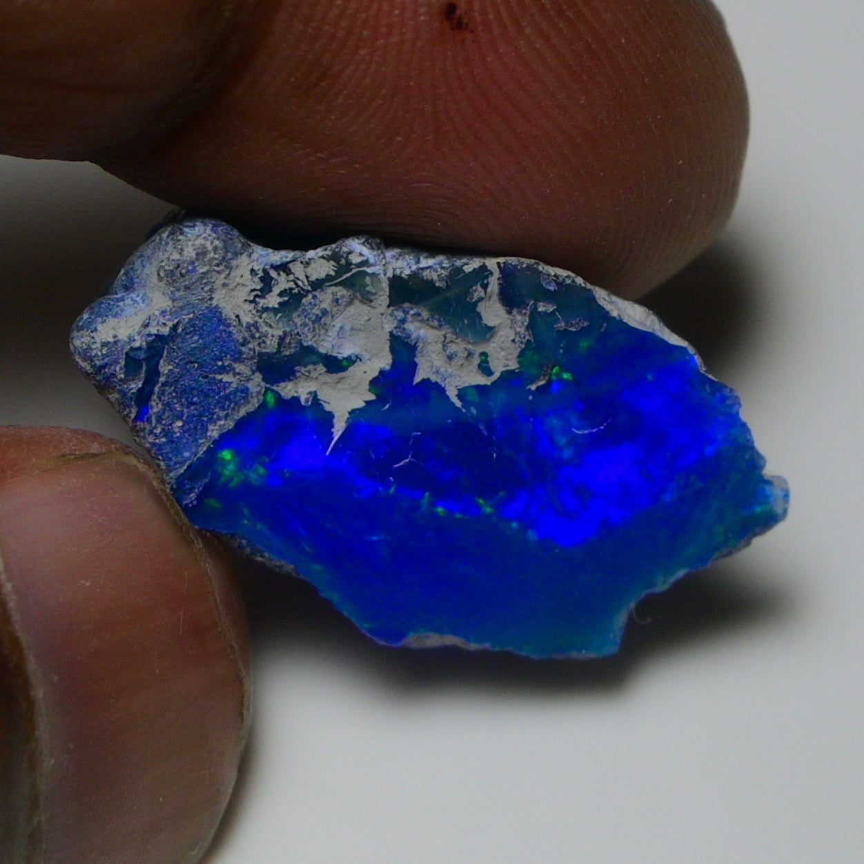 Rare Blue Opal 14.55 Carats | Natural Blue Ethiopian Opal Rough - Ready for Cutting & Jewelry!