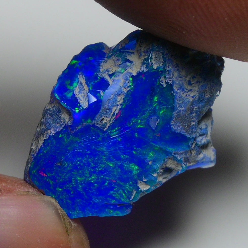 Rare Blue Opal 11.70 Carats | Natural Blue Ethiopian Opal Rough - Ready for Cutting & Jewelry!
