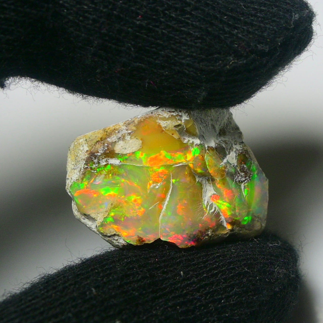 White Opal 23.70 Carats | Natural White Ethiopian Opal Rough - Ready for Cutting & Jewelry!