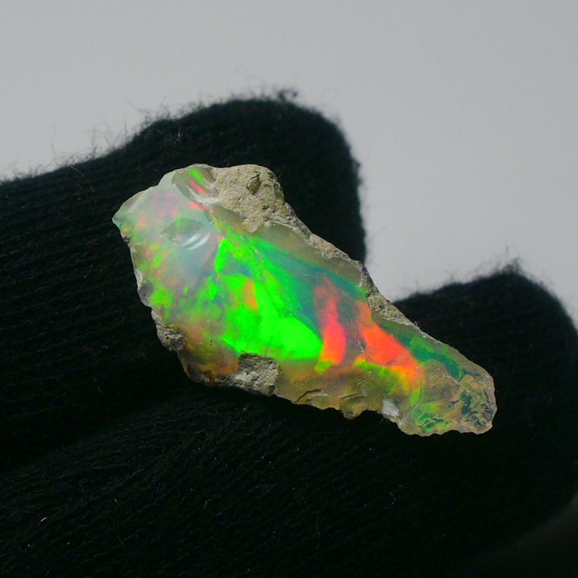 White Opal 5.70 Carats | Natural White Ethiopian Opal Rough - Ready for Cutting & Jewelry!