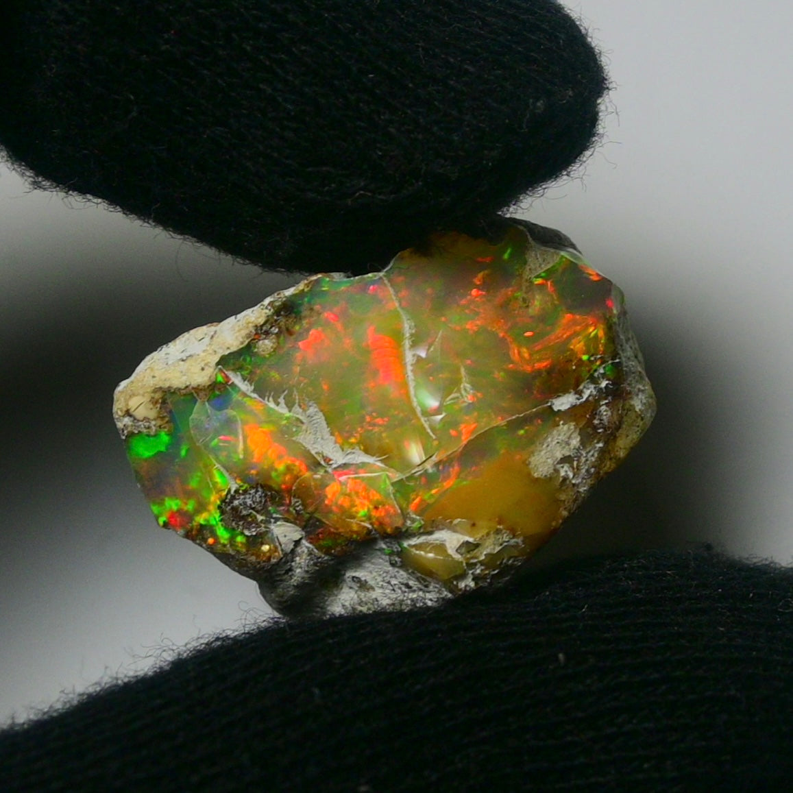 White Opal 23.70 Carats | Natural White Ethiopian Opal Rough - Ready for Cutting & Jewelry!