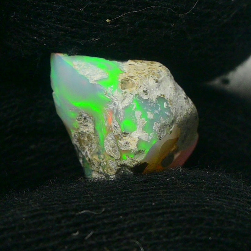 White Opal 9.50 Carats | Natural White Ethiopian Opal Rough - Ready for Cutting & Jewelry!