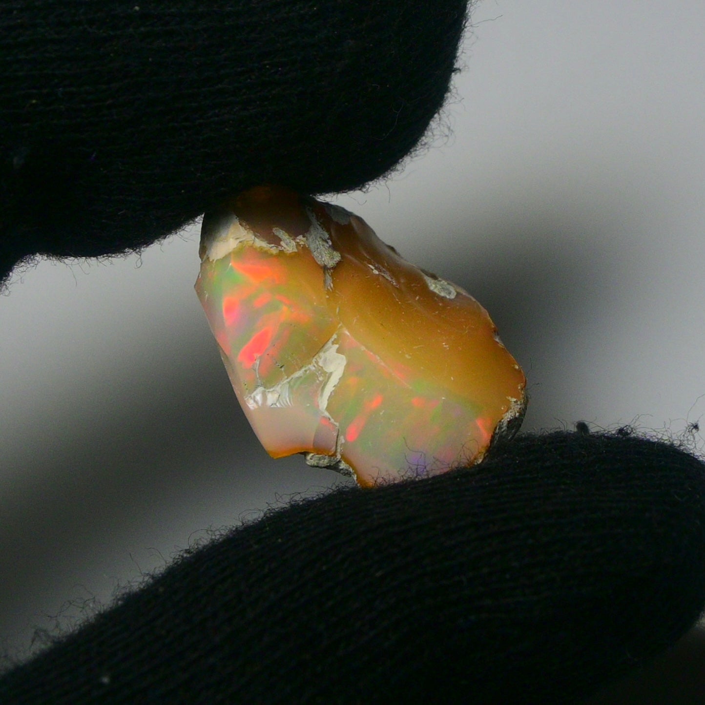 White Opal 15.00 Carats | Natural White Ethiopian Opal Rough - Ready for Cutting & Jewelry!