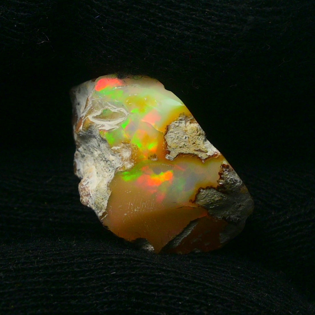 White Opal 15.00 Carats | Natural White Ethiopian Opal Rough - Ready for Cutting & Jewelry!