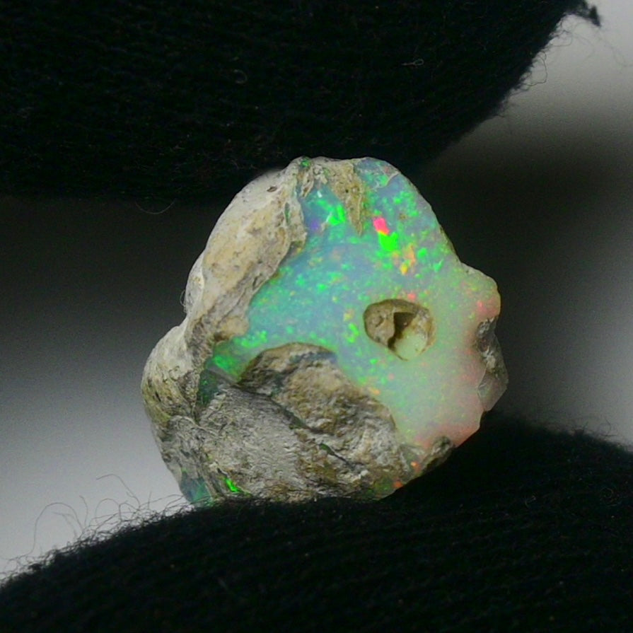 White Opal 13.7 Carats | Natural White Ethiopian Opal Rough - Ready for Cutting & Jewelry!