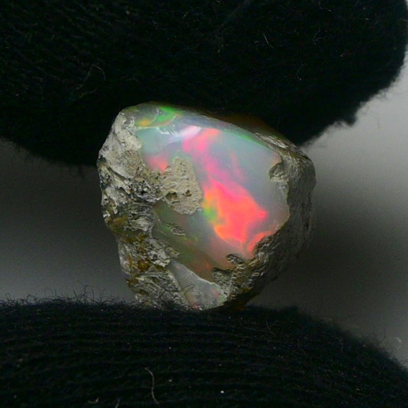 White Opal 9.50 Carats | Natural White Ethiopian Opal Rough - Ready for Cutting & Jewelry!