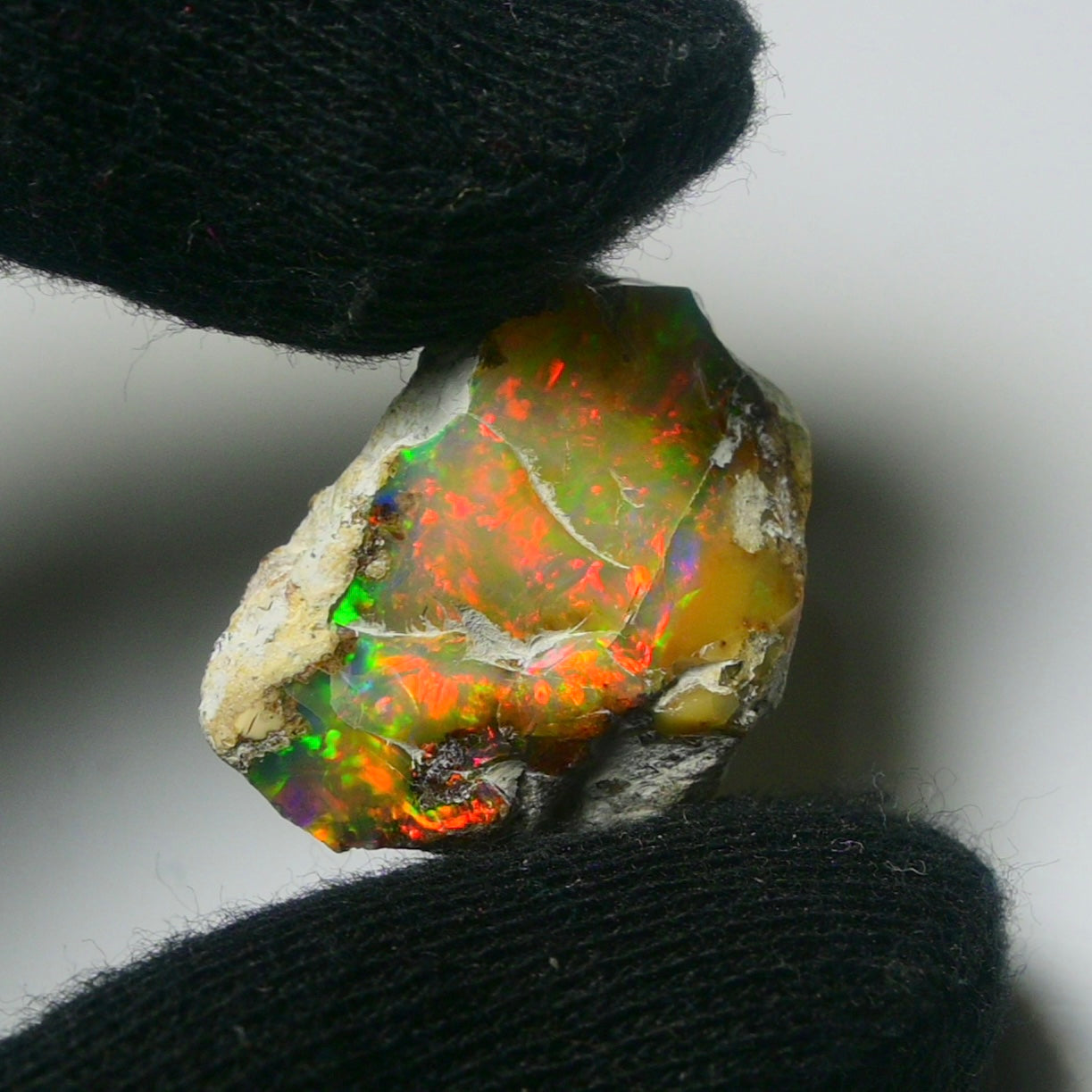 White Opal 23.70 Carats | Natural White Ethiopian Opal Rough - Ready for Cutting & Jewelry!