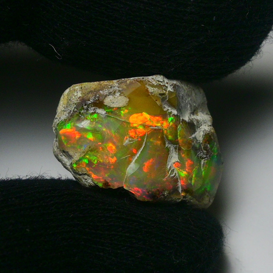White Opal 23.70 Carats | Natural White Ethiopian Opal Rough - Ready for Cutting & Jewelry!