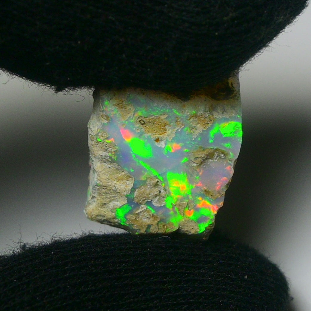 White Opal 22.50 Carats | Natural White Ethiopian Opal Rough - Ready for Cutting & Jewelry!