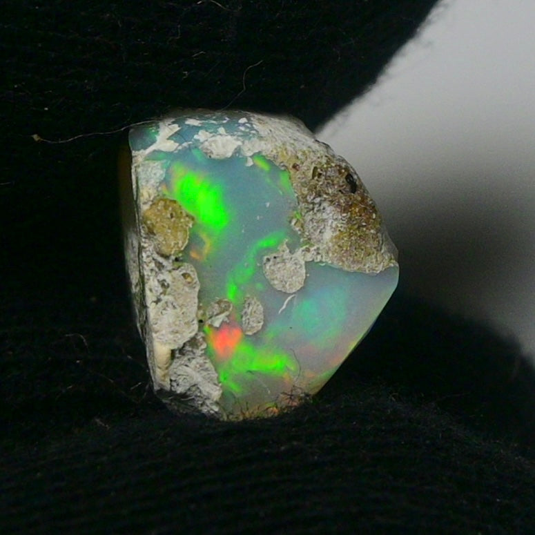 White Opal 9.50 Carats | Natural White Ethiopian Opal Rough - Ready for Cutting & Jewelry!