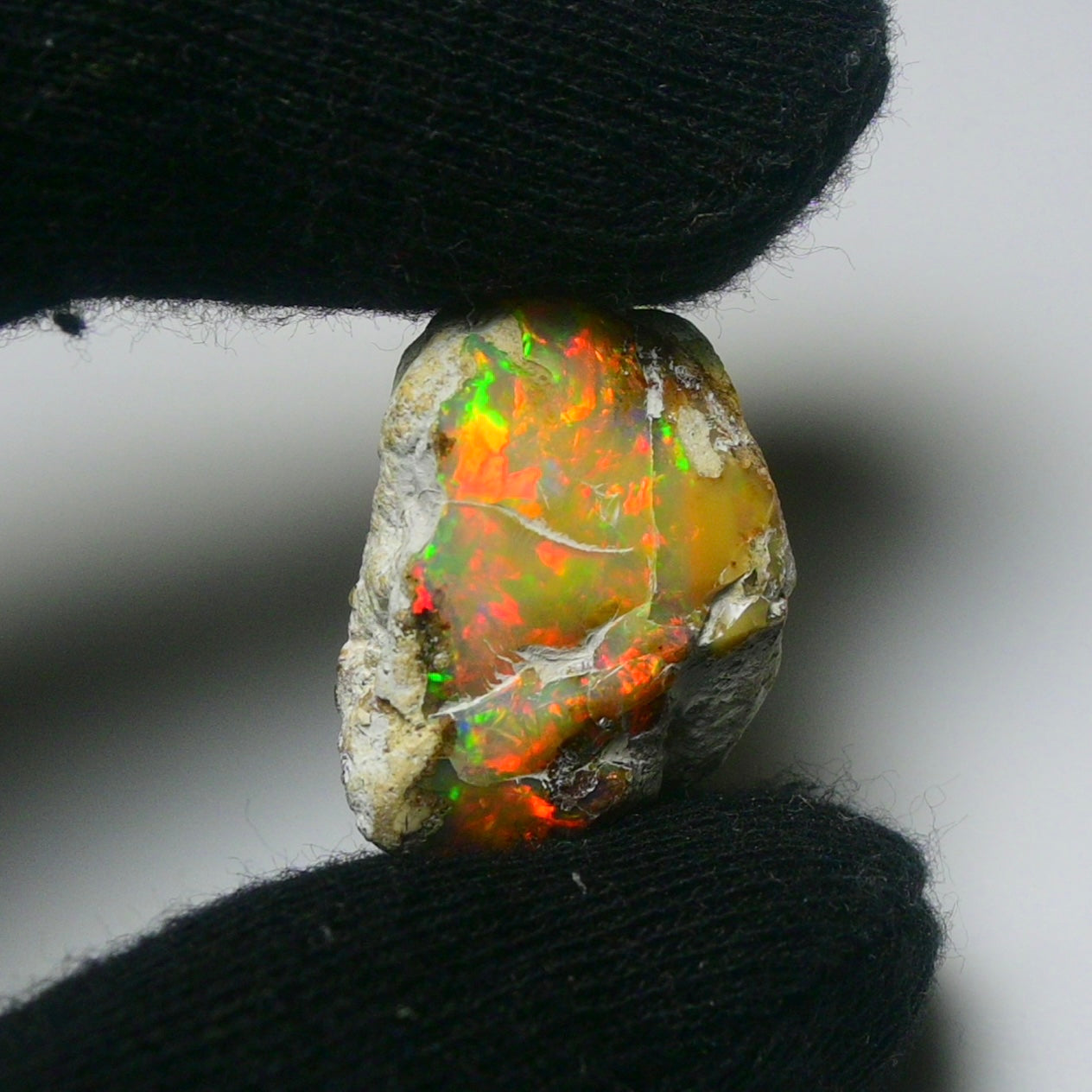 White Opal 23.70 Carats | Natural White Ethiopian Opal Rough - Ready for Cutting & Jewelry!