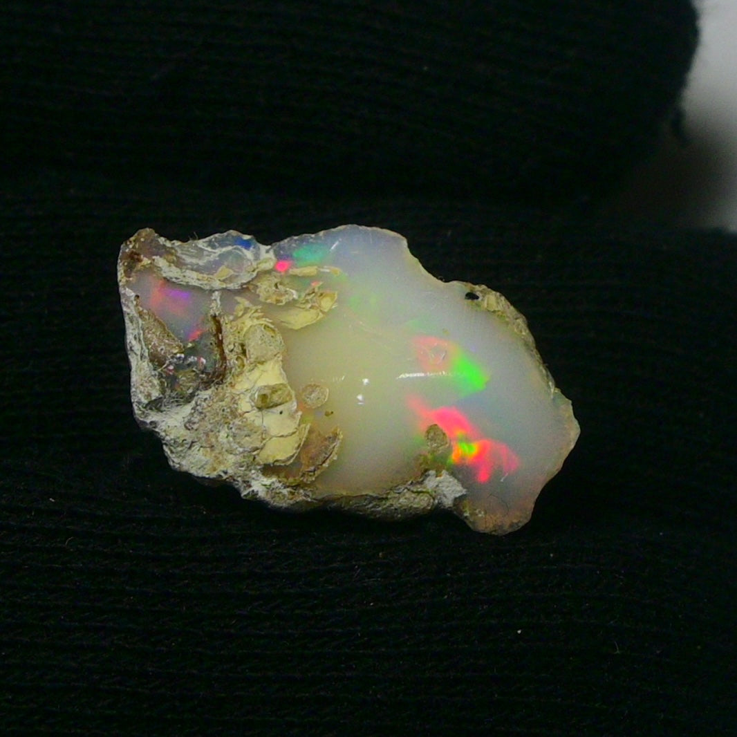 White Opal 10.70 Carats | Natural White Ethiopian Opal Rough - Ready for Cutting & Jewelry!