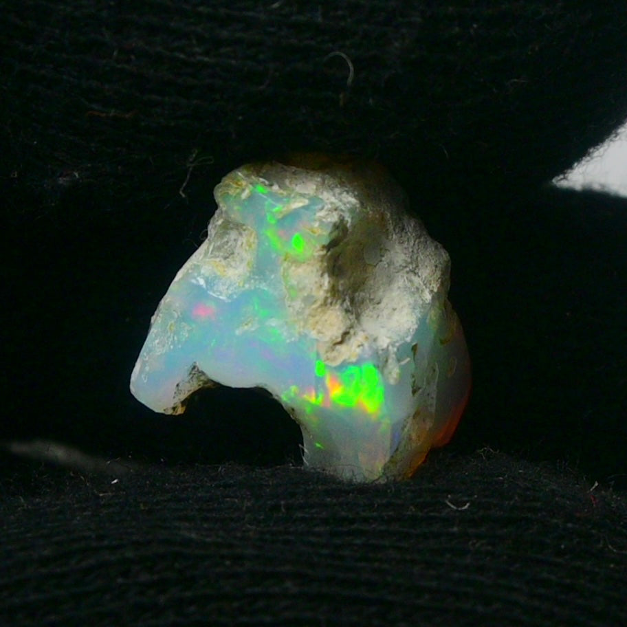 White Opal 6.40 Carats | Natural White Ethiopian Opal Rough - Ready for Cutting & Jewelry!