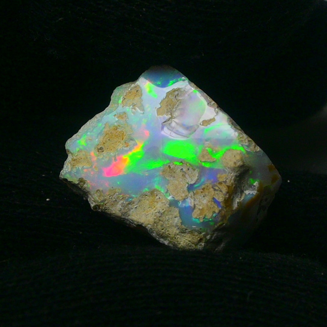 White Opal 22.50 Carats | Natural White Ethiopian Opal Rough - Ready for Cutting & Jewelry!