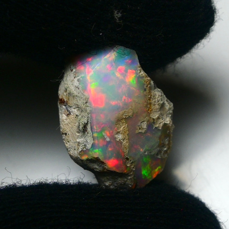 White Opal 12.00 Carats | Natural White Ethiopian Opal Rough - Ready for Cutting & Jewelry!
