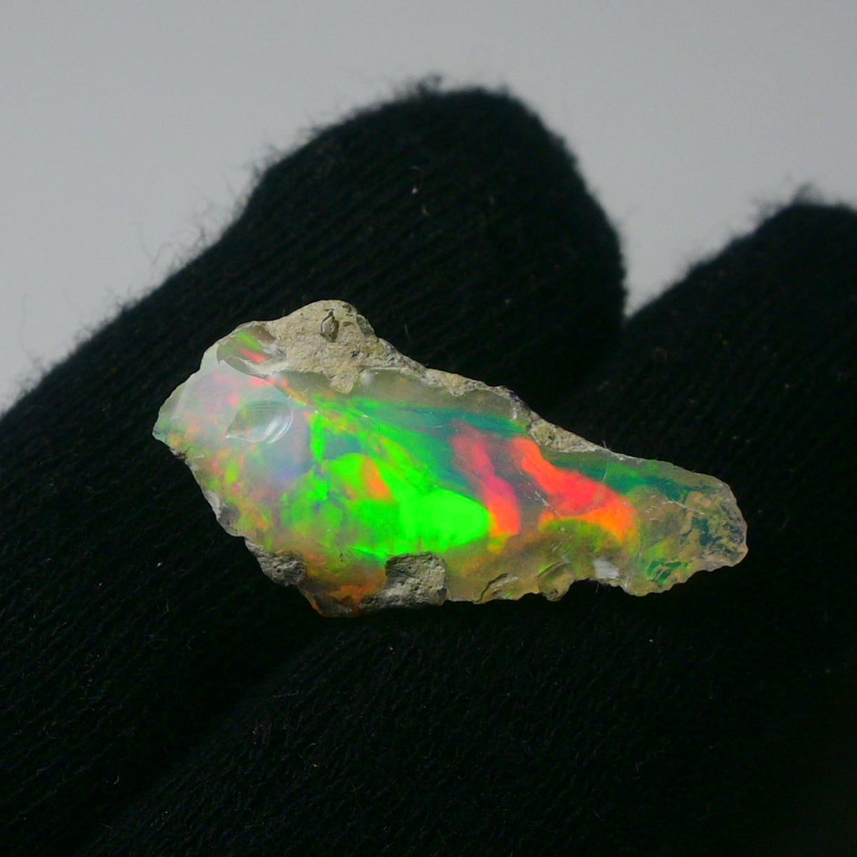 White Opal 5.70 Carats | Natural White Ethiopian Opal Rough - Ready for Cutting & Jewelry!
