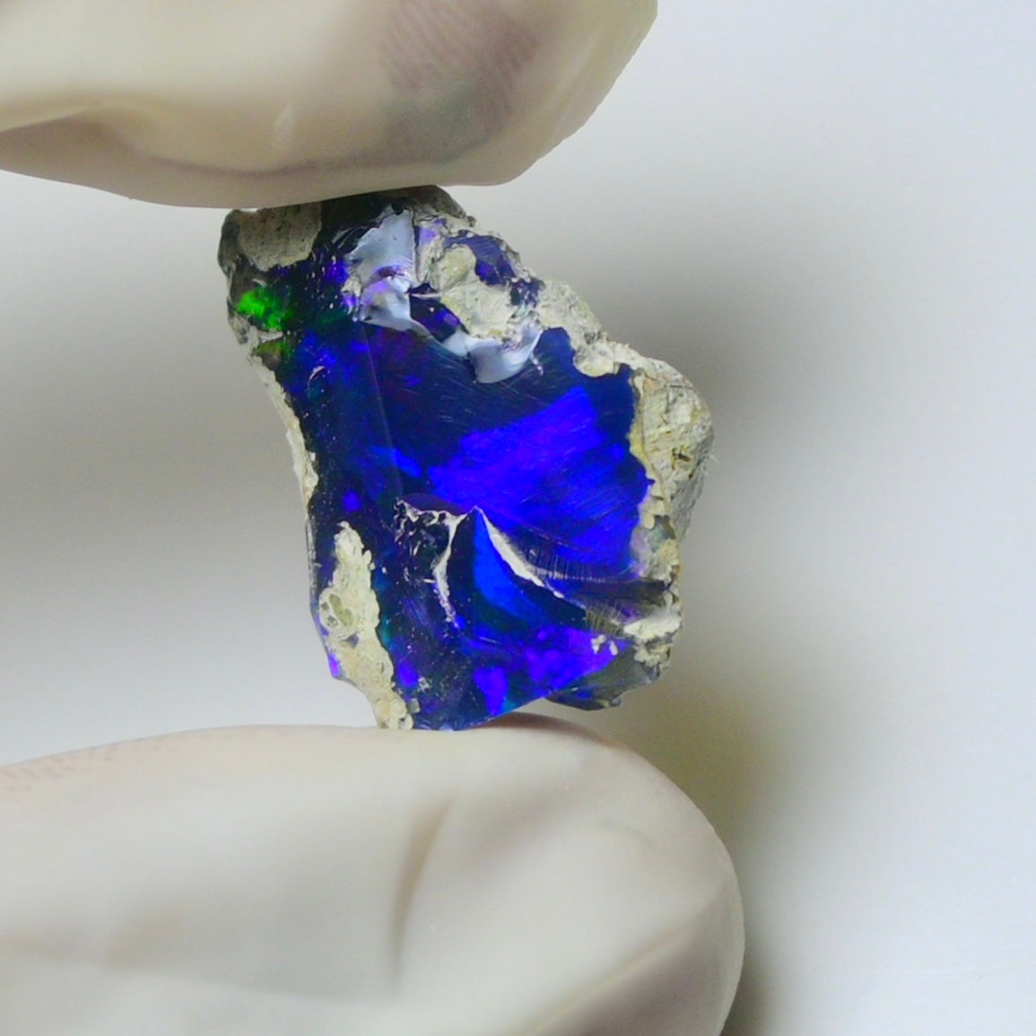 Blue Opal Rough 6.05 Carats | Natural Ethiopian Opal Rough - Ready for Cutting & Jewelry | AAA Grade Opal Raw