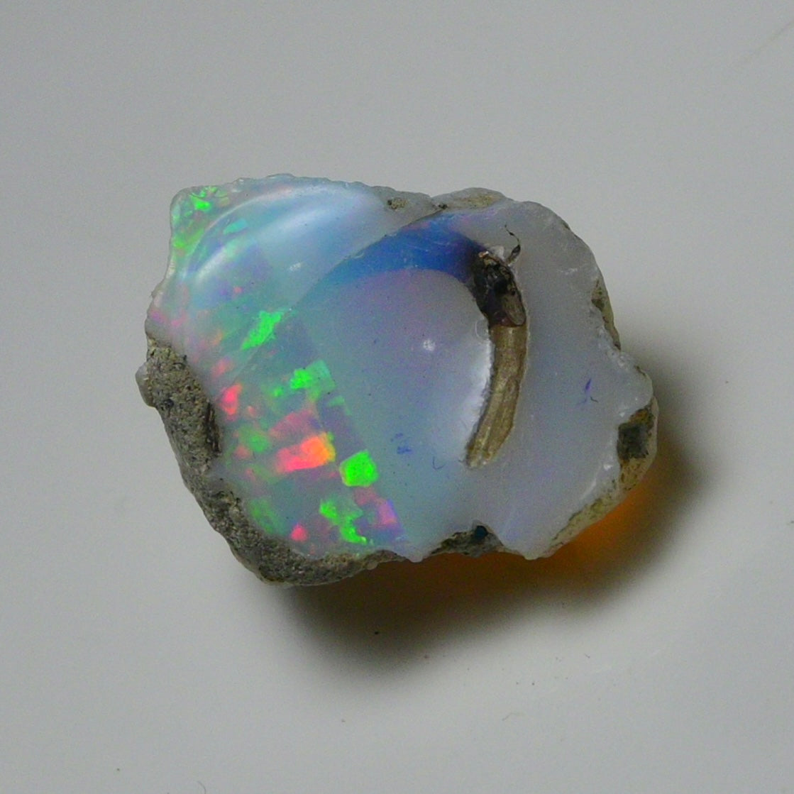White Opal 20.00 Carats | Natural White Ethiopian Opal Rough - Ready for Cutting & Jewelry!