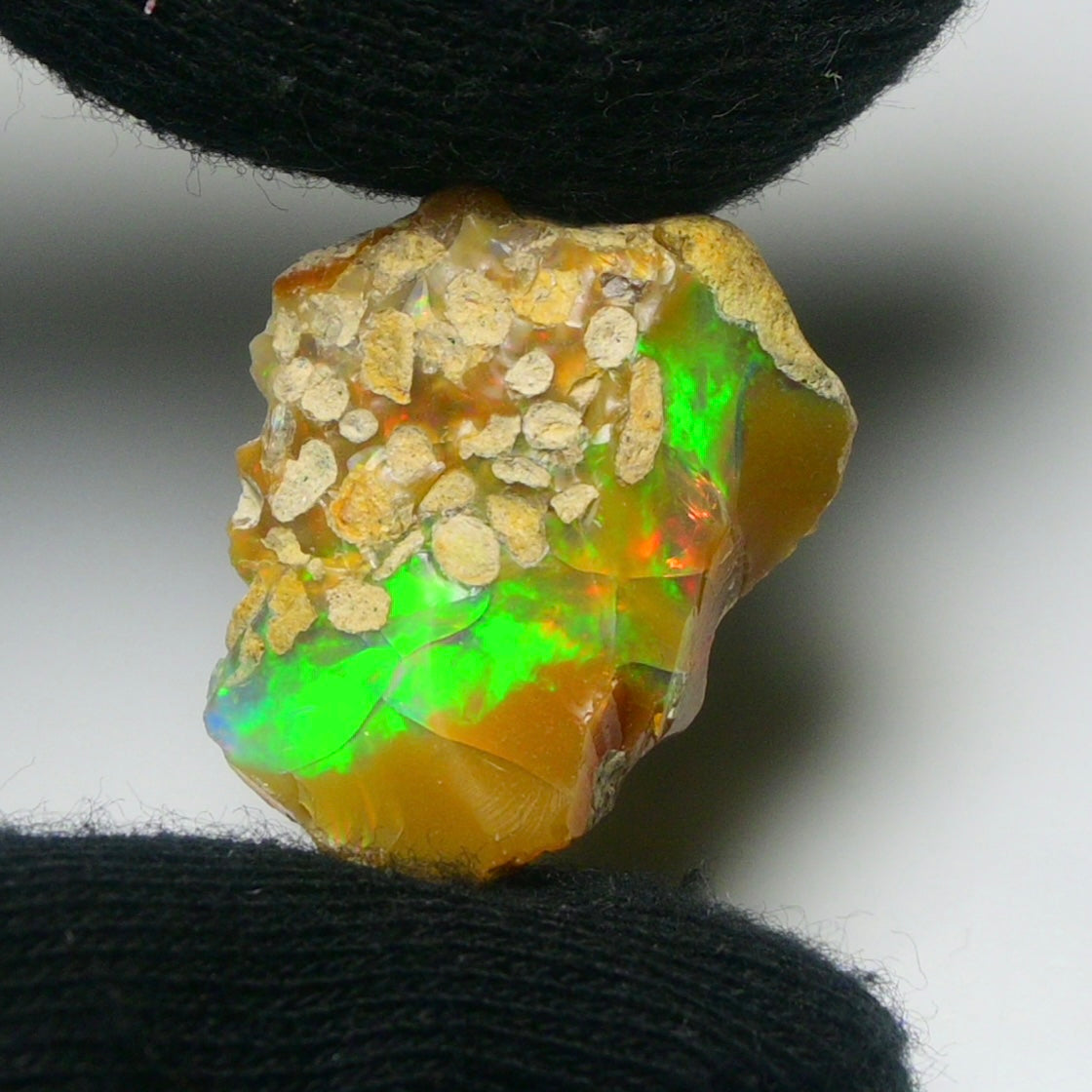 White Opal 22.15 Carats | Natural White Ethiopian Opal Rough - Ready for Cutting & Jewelry!