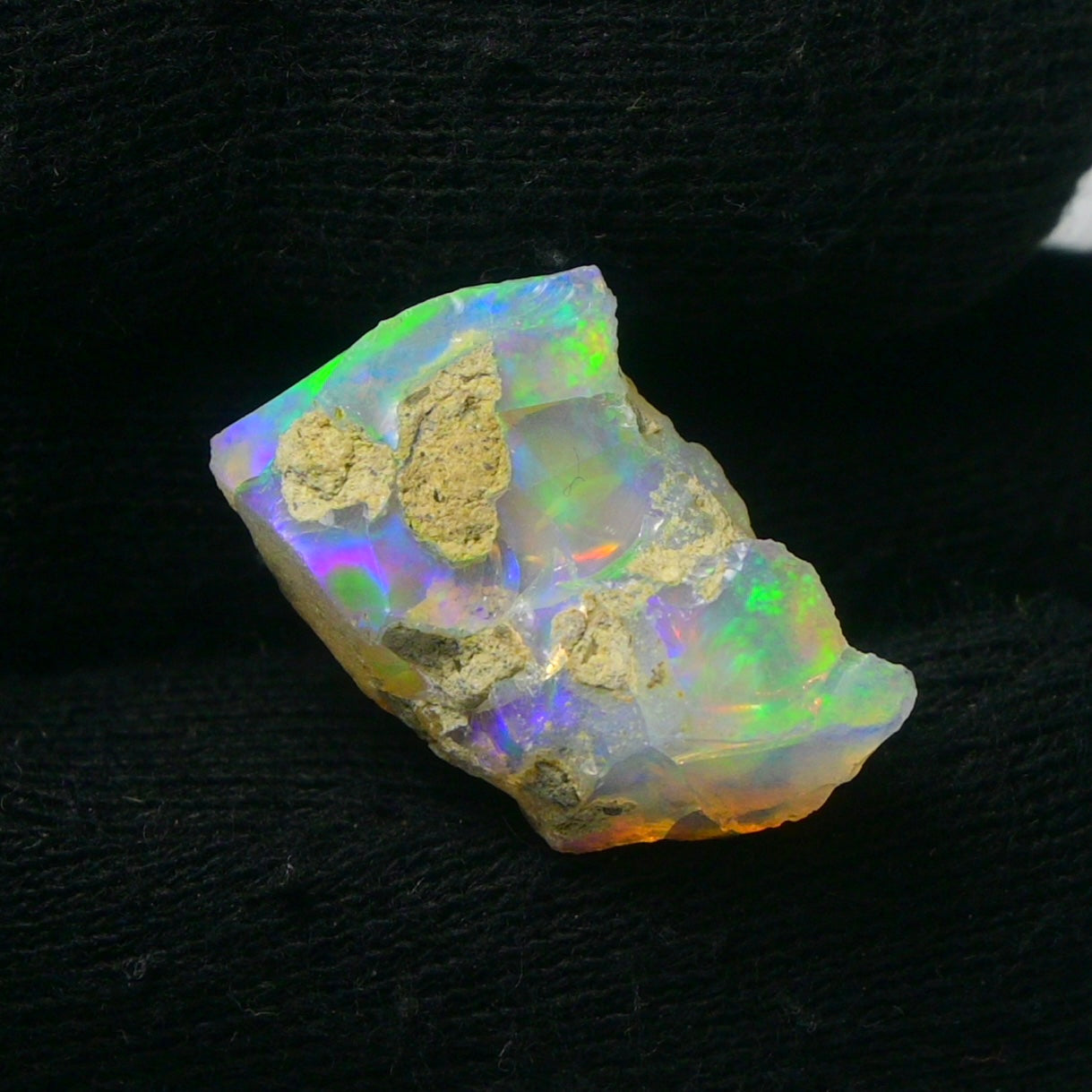 White Opal 18.95 Carats | Natural White Ethiopian Opal Rough - Ready for Cutting & Jewelry!