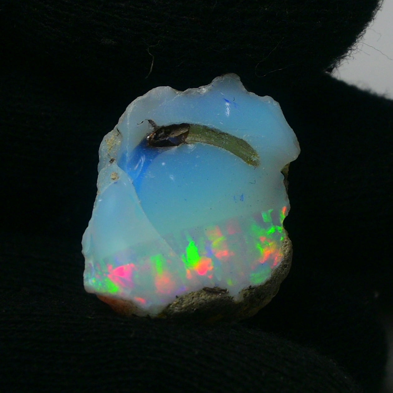 White Opal 20.00 Carats | Natural White Ethiopian Opal Rough - Ready for Cutting & Jewelry!