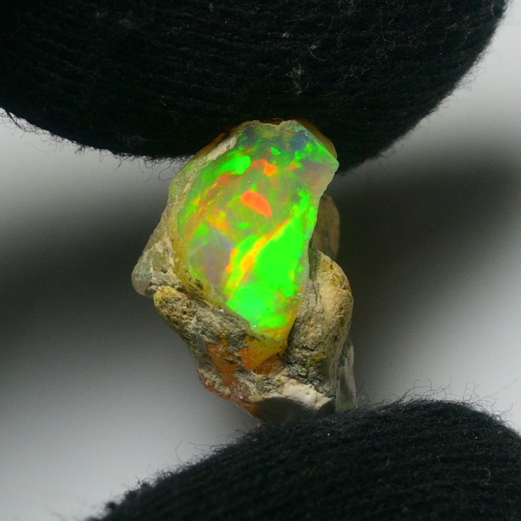 White Opal 15.75 Carats | Natural White Ethiopian Opal Rough - Ready for Cutting & Jewelry!